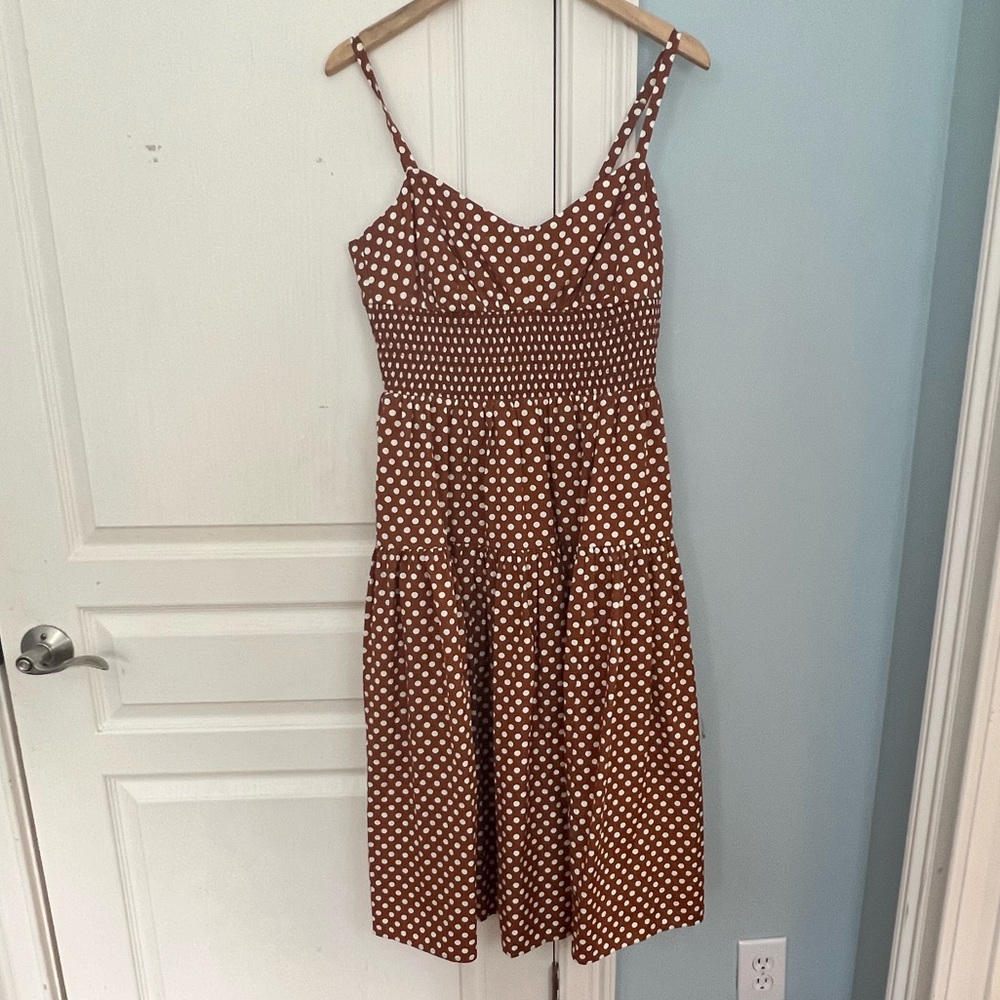 J Crew Polka Dot Dress